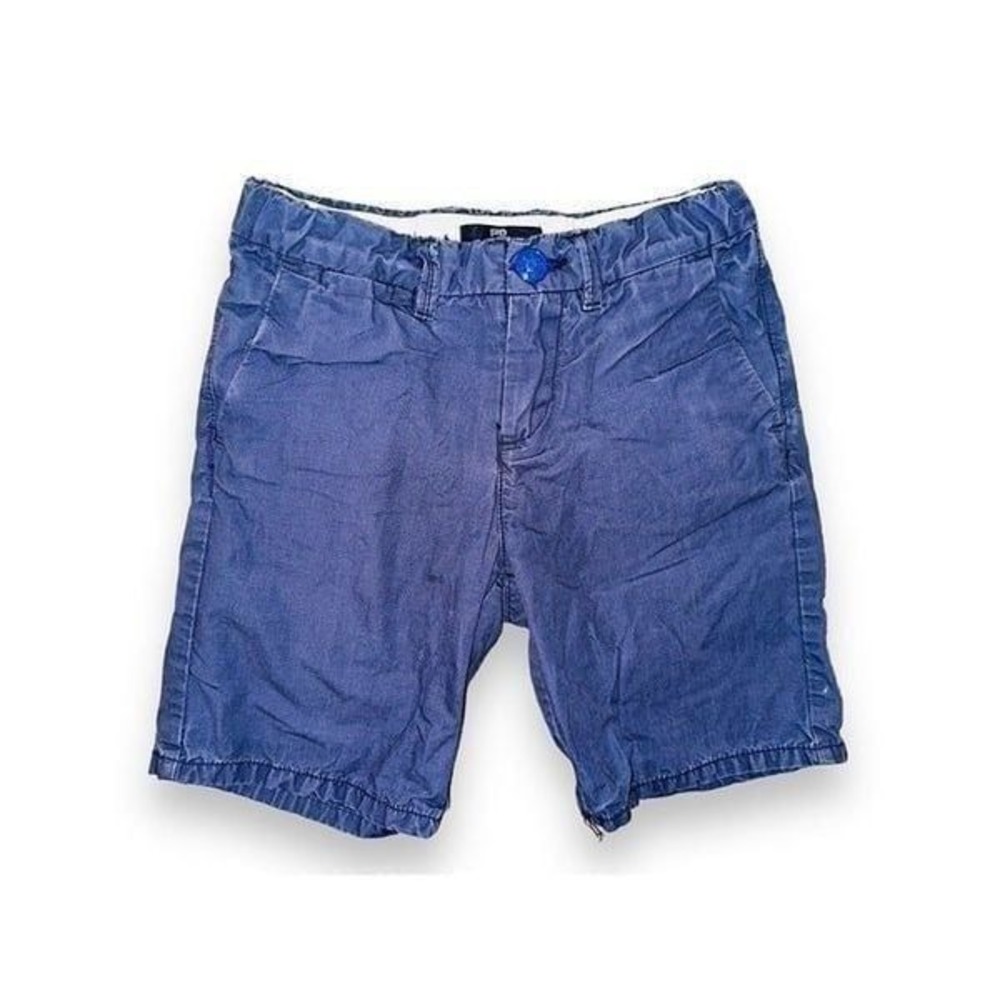 B6 Scotch & Soda Boys Kids Shorts Size 6 Navy Worn In Broken In Feel Look
